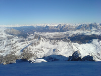 Panorama dalla Marmolada